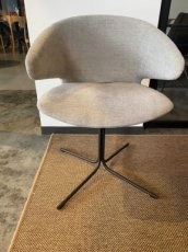 021732 Joli Morisot stoel spider easy care fabric stone